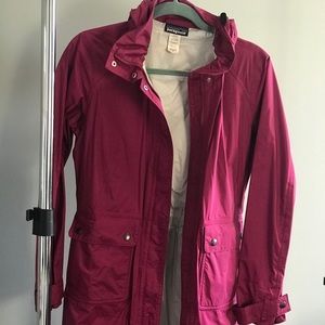 Patagonia Pink Rain Jacket